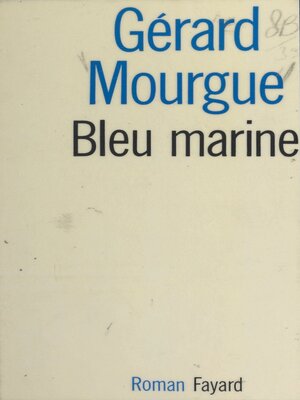 cover image of Bleu marine